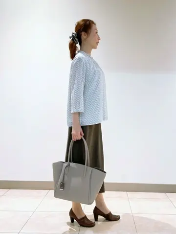 J.PRESS LADIES L スタッフ コーディネート画像