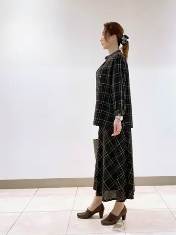 J.PRESS LADIES L スタッフ コーディネート画像