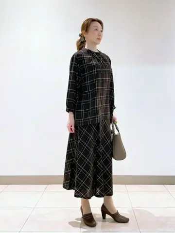 J.PRESS LADIES L スタッフ コーディネート画像