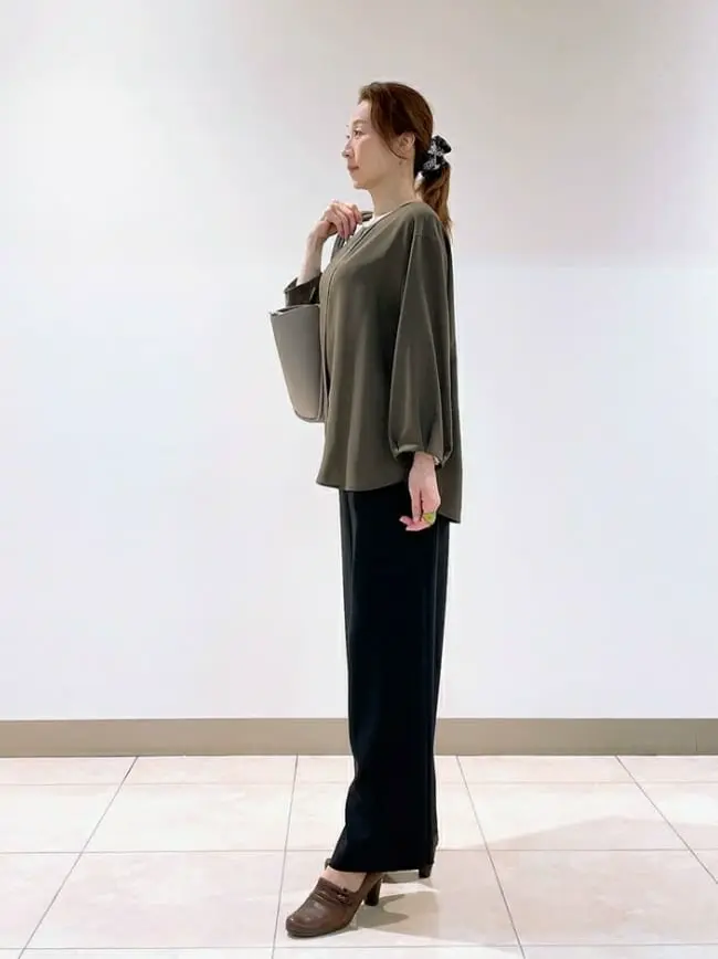 J.PRESS LADIES L スタッフ コーディネート画像