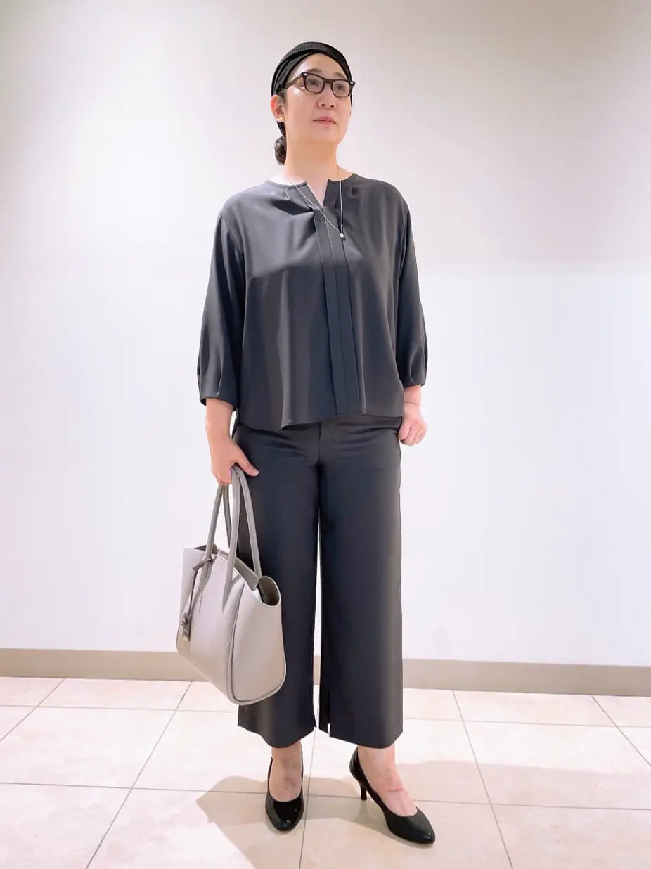 J.PRESS LADIES L スタッフ コーディネート画像