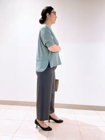 J.PRESS LADIES L スタッフ コーディネート画像