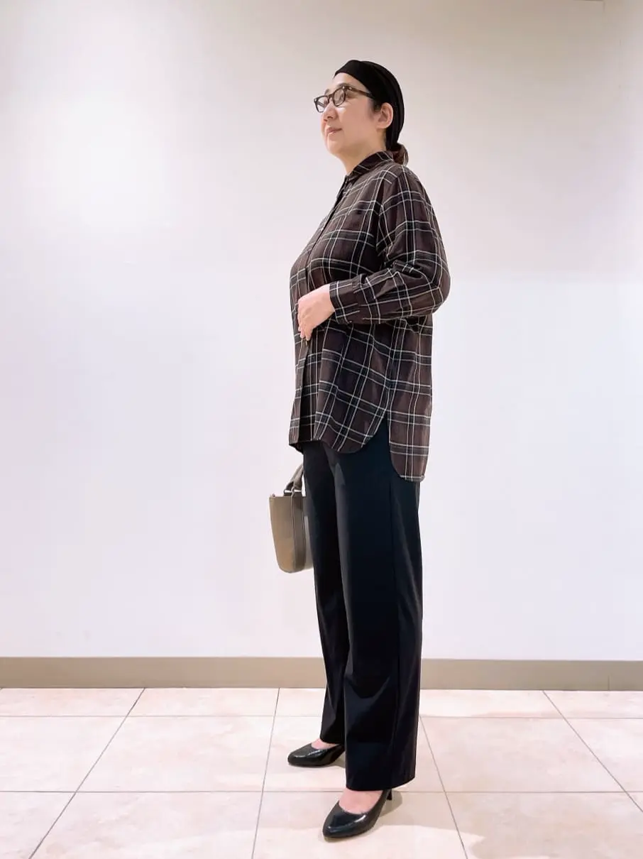 J.PRESS LADIES L スタッフ コーディネート画像