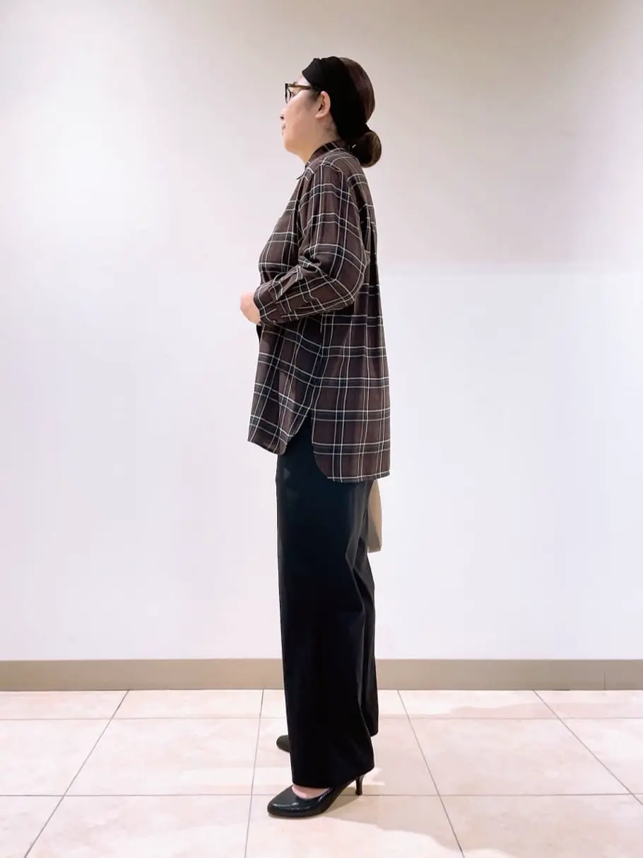 J.PRESS LADIES L スタッフ コーディネート画像