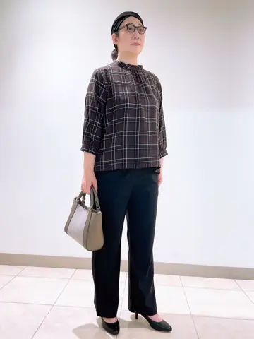 J.PRESS LADIES L スタッフ コーディネート画像