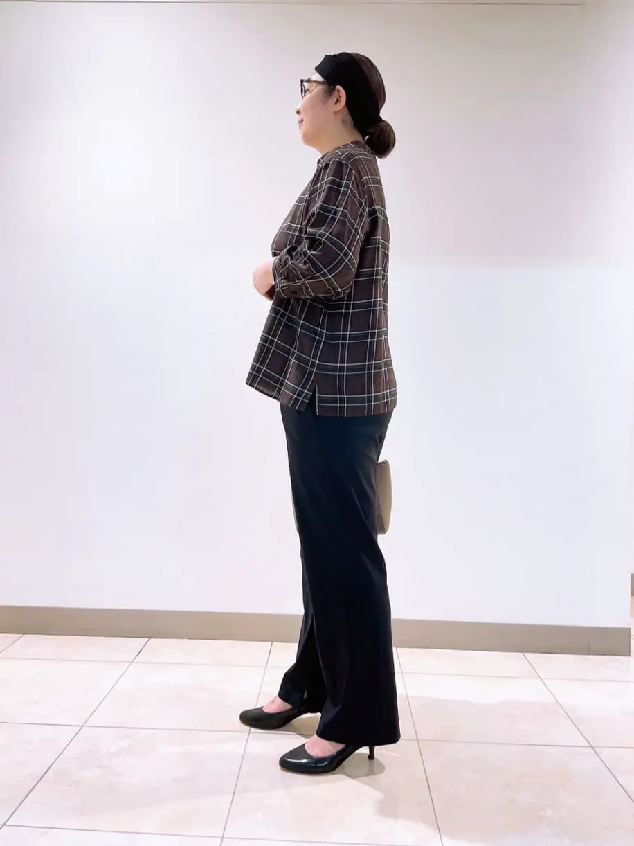 J.PRESS LADIES L スタッフ コーディネート画像