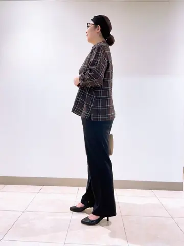 J.PRESS LADIES L スタッフ コーディネート画像