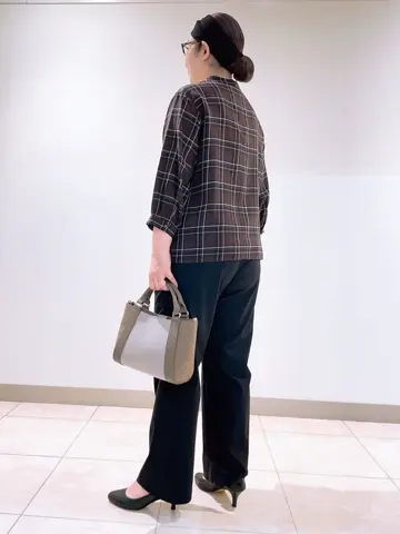J.PRESS LADIES L スタッフ コーディネート画像