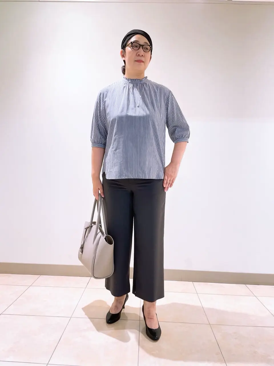 J.PRESS LADIES L スタッフ コーディネート画像