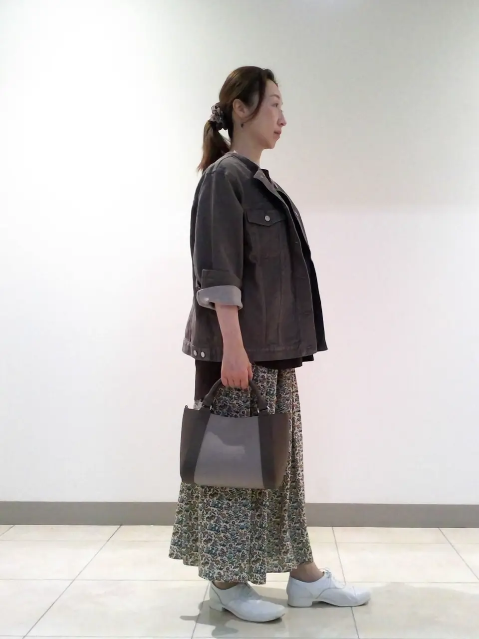 J.PRESS LADIES L スタッフ コーディネート画像