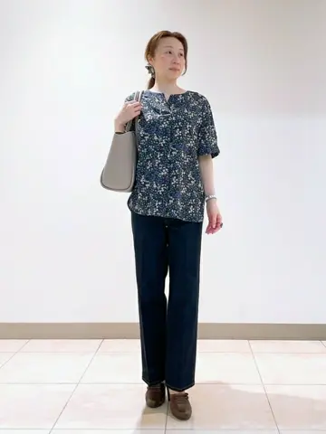 J.PRESS LADIES L スタッフ コーディネート画像