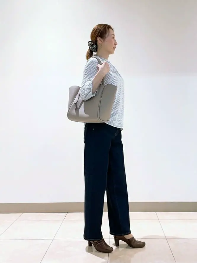 J.PRESS LADIES L スタッフ コーディネート画像