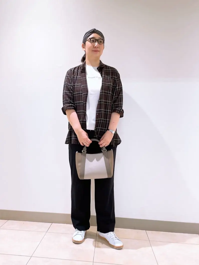 J.PRESS LADIES L スタッフ コーディネート画像