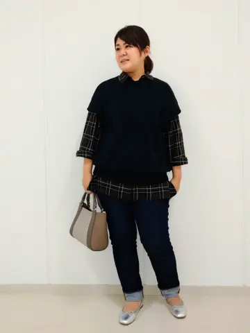J.PRESS LADIES L 河野 コーディネート画像