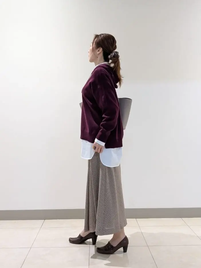 J.PRESS LADIES L スタッフ コーディネート画像