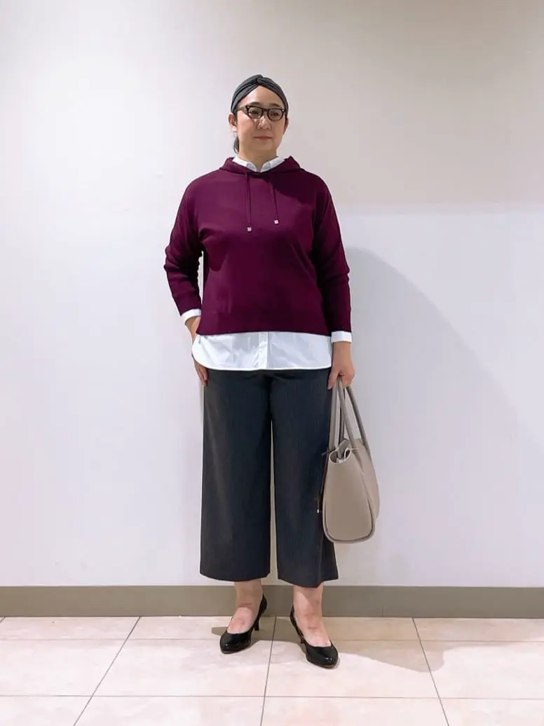 J.PRESS LADIES L スタッフ コーディネート画像