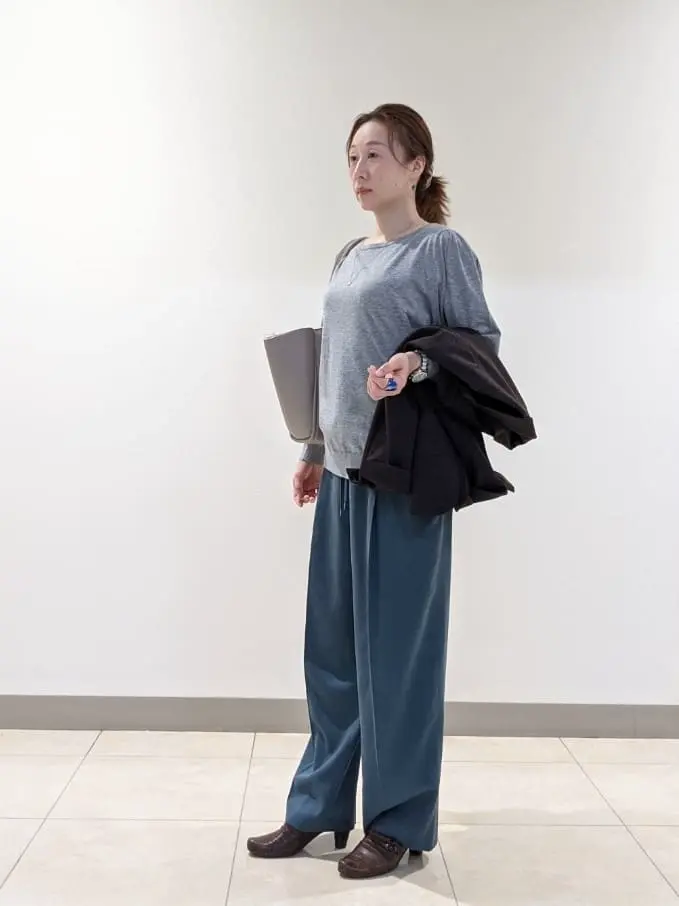 J.PRESS LADIES L スタッフ コーディネート画像