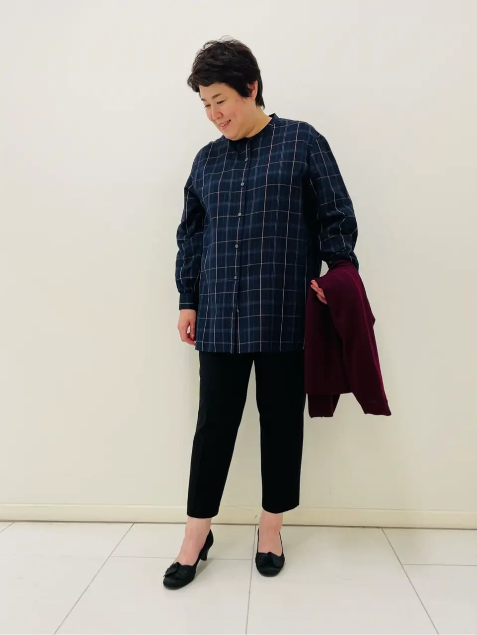 J.PRESS LADIES L 佐藤 コーディネート画像