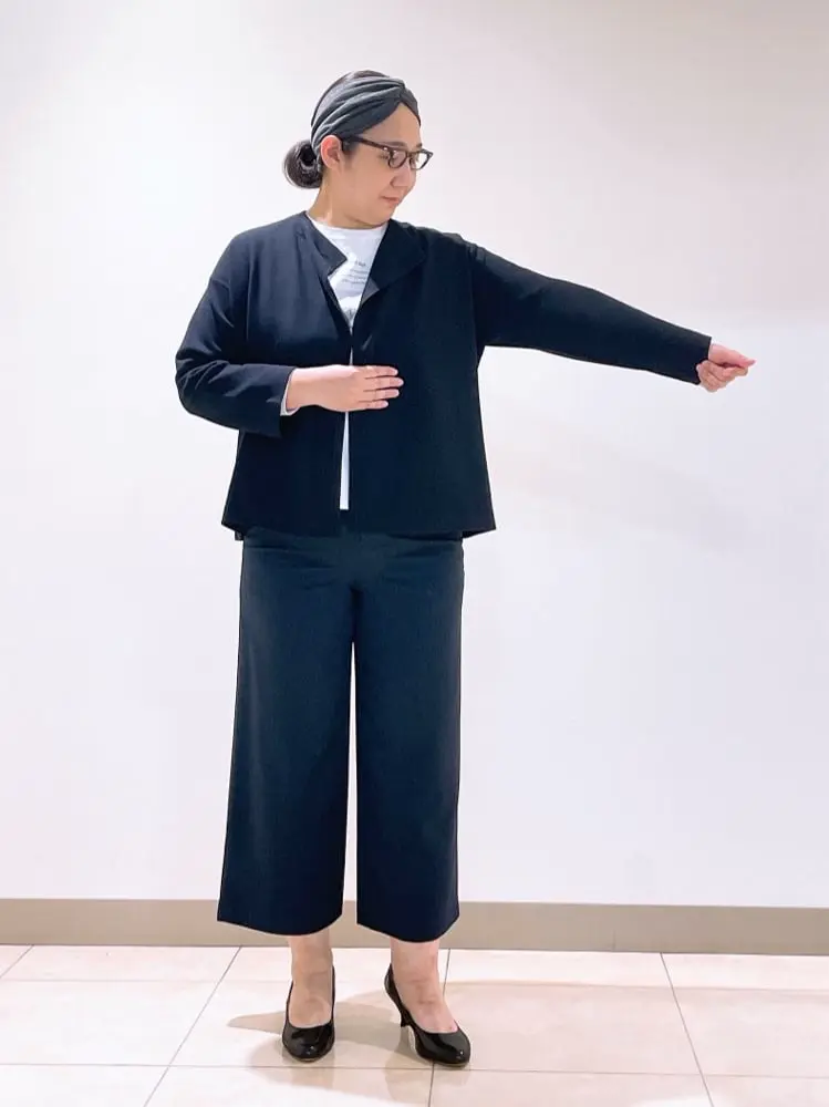 J.PRESS LADIES L スタッフ コーディネート画像