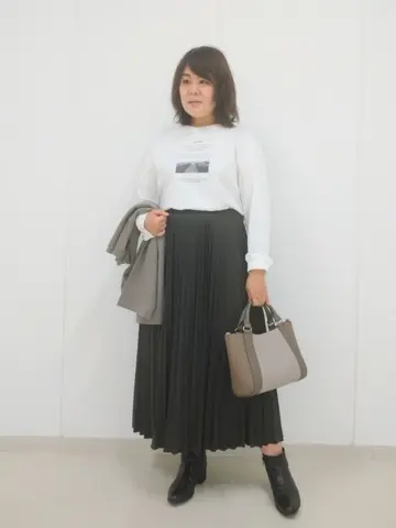 J.PRESS LADIES L 河野 コーディネート画像
