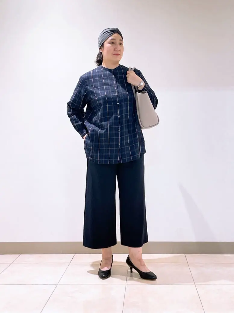 J.PRESS LADIES L スタッフ コーディネート画像