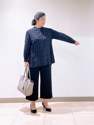 J.PRESS LADIES L スタッフ コーディネート画像