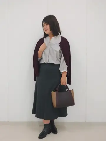 J.PRESS LADIES L 河野 コーディネート画像