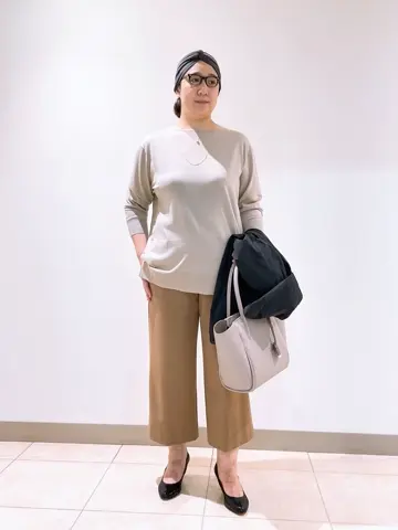 J.PRESS LADIES L スタッフ コーディネート画像