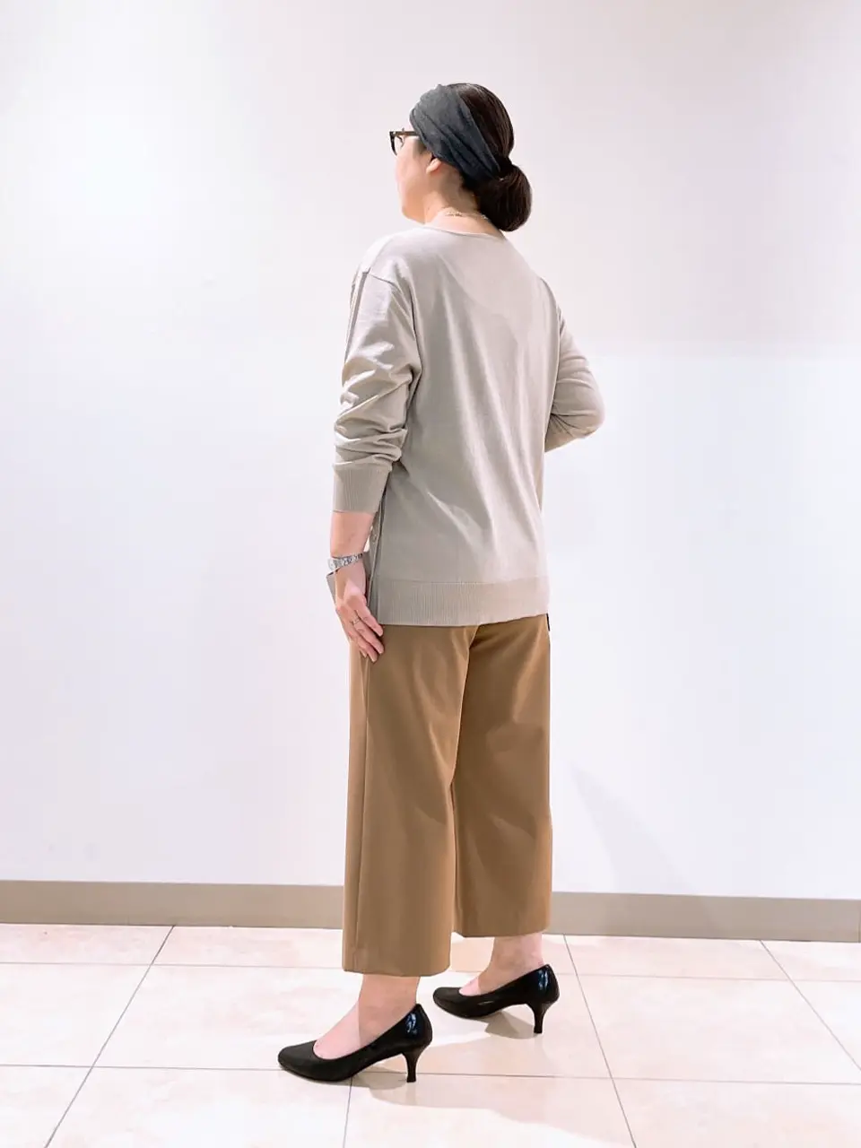 J.PRESS LADIES L スタッフ コーディネート画像
