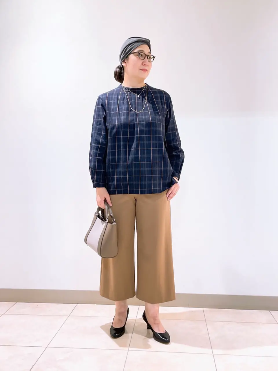 J.PRESS LADIES L スタッフ コーディネート画像