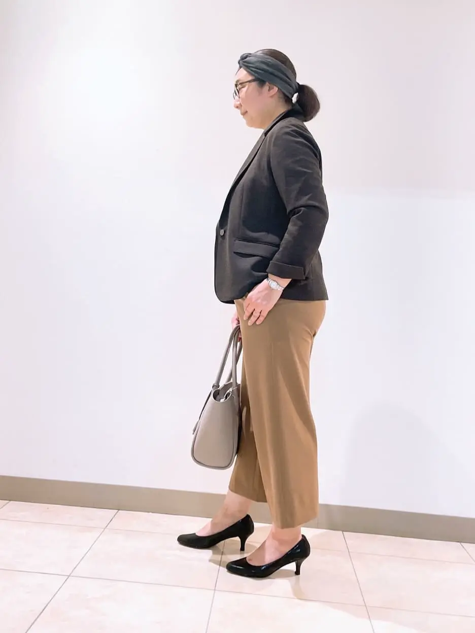 J.PRESS LADIES L スタッフ コーディネート画像