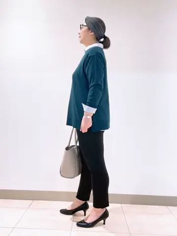 J.PRESS LADIES L スタッフ コーディネート画像