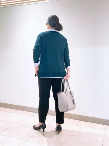 J.PRESS LADIES L スタッフ コーディネート画像