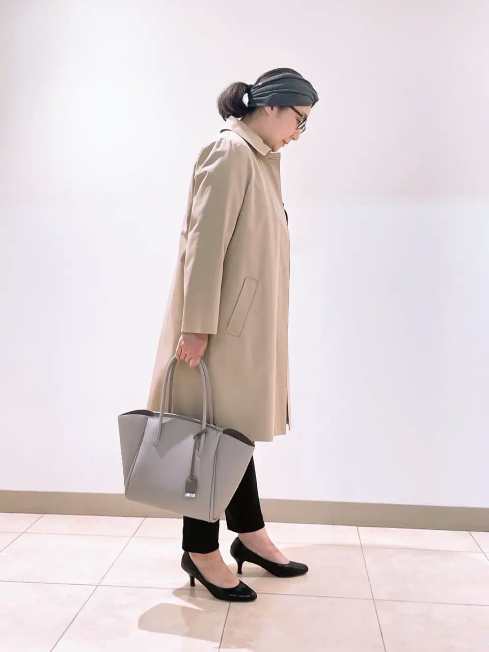 J.PRESS LADIES L スタッフ コーディネート画像