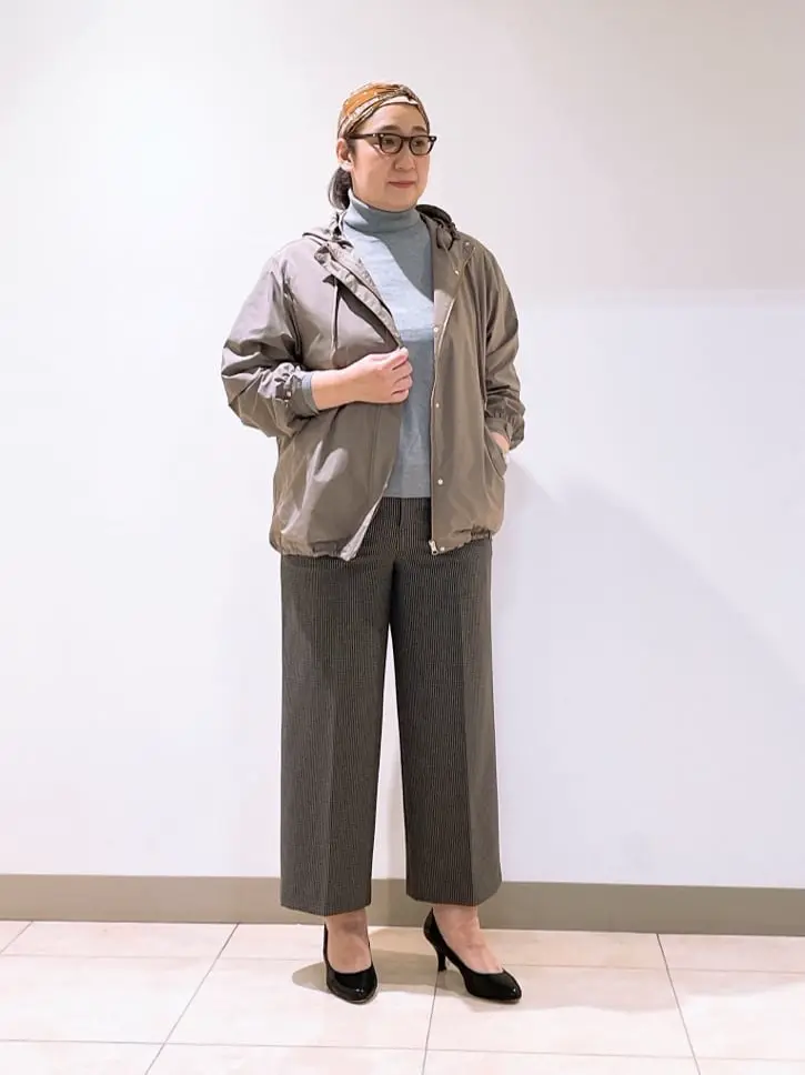 J.PRESS LADIES L スタッフ コーディネート画像