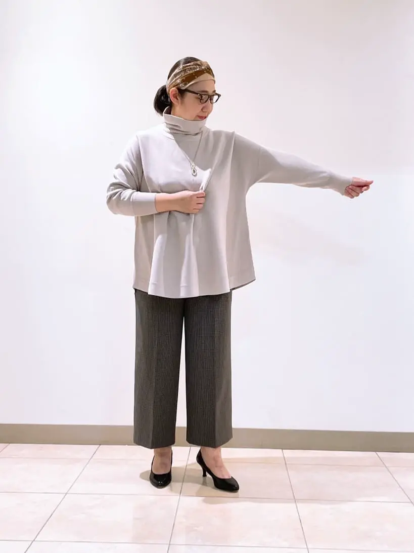 J.PRESS LADIES L スタッフ コーディネート画像