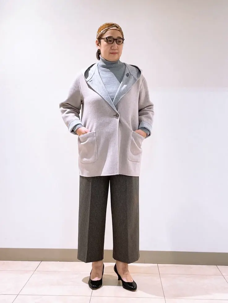 J.PRESS LADIES L スタッフ コーディネート画像