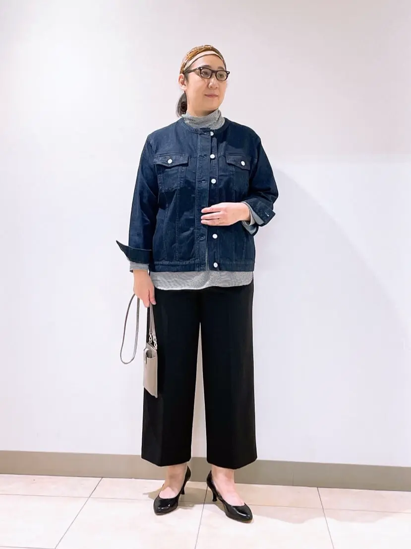 J.PRESS LADIES L スタッフ コーディネート画像