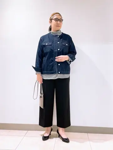 J.PRESS LADIES L スタッフ コーディネート画像