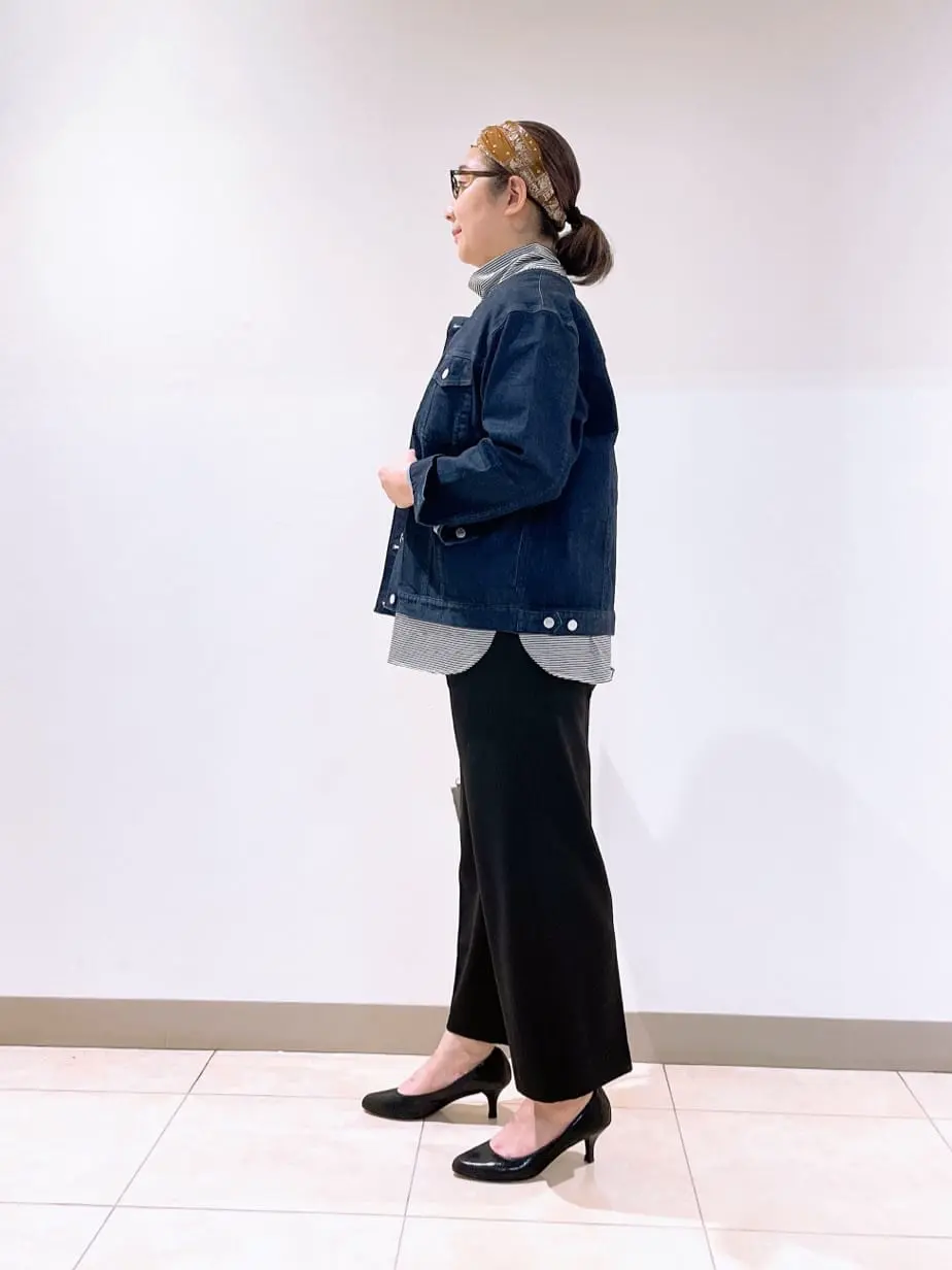 J.PRESS LADIES L スタッフ コーディネート画像