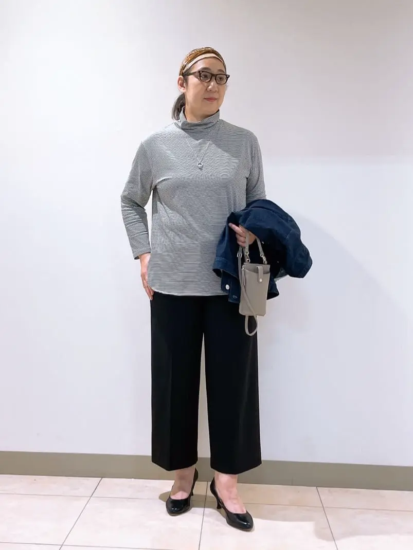 J.PRESS LADIES L スタッフ コーディネート画像