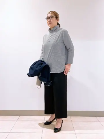 J.PRESS LADIES L スタッフ コーディネート画像