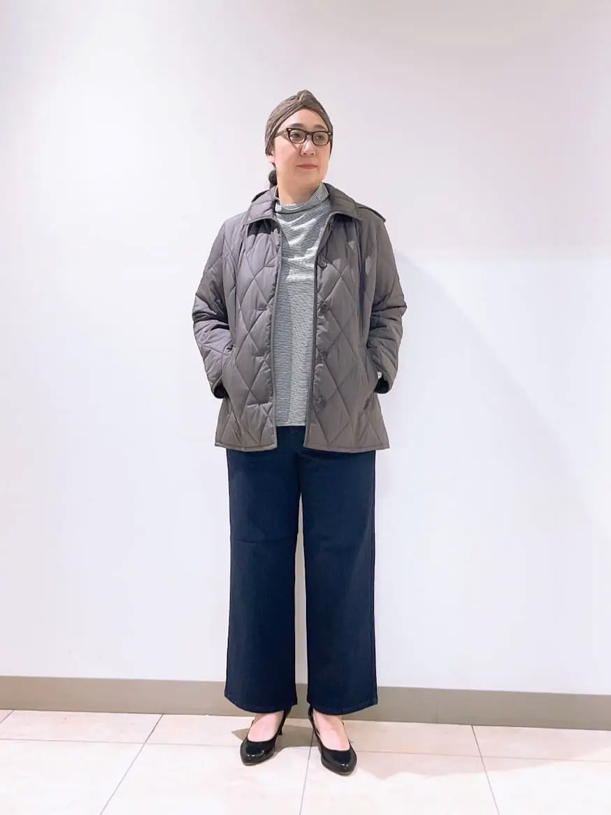 J.PRESS LADIES L スタッフ コーディネート画像