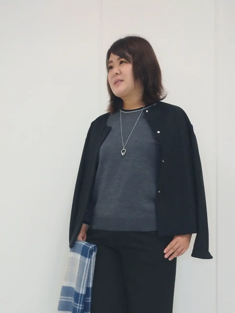 J.PRESS LADIES L 河野 コーディネート画像