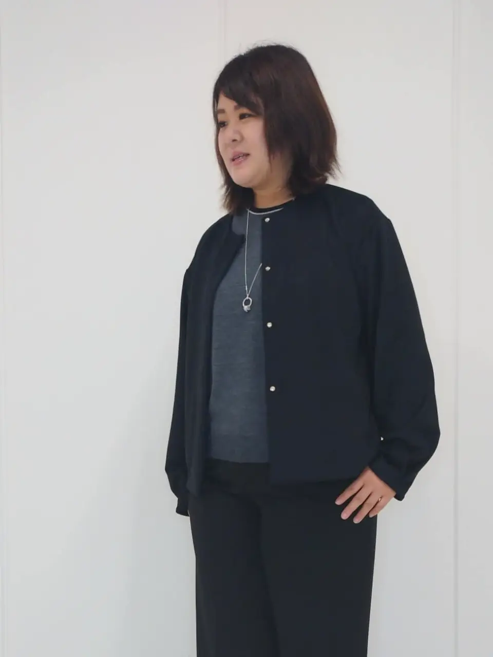 J.PRESS LADIES L 河野 コーディネート画像