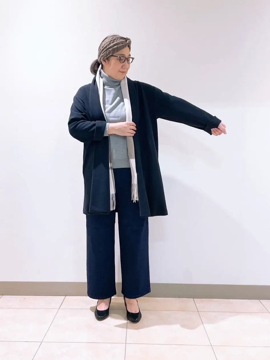 J.PRESS LADIES L スタッフ コーディネート画像