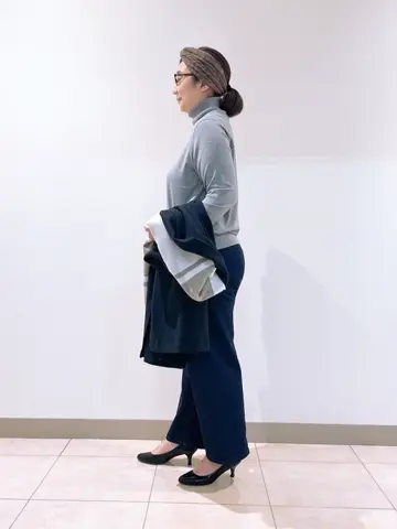 J.PRESS LADIES L スタッフ コーディネート画像