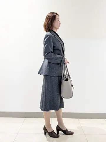 J.PRESS LADIES L スタッフ コーディネート画像