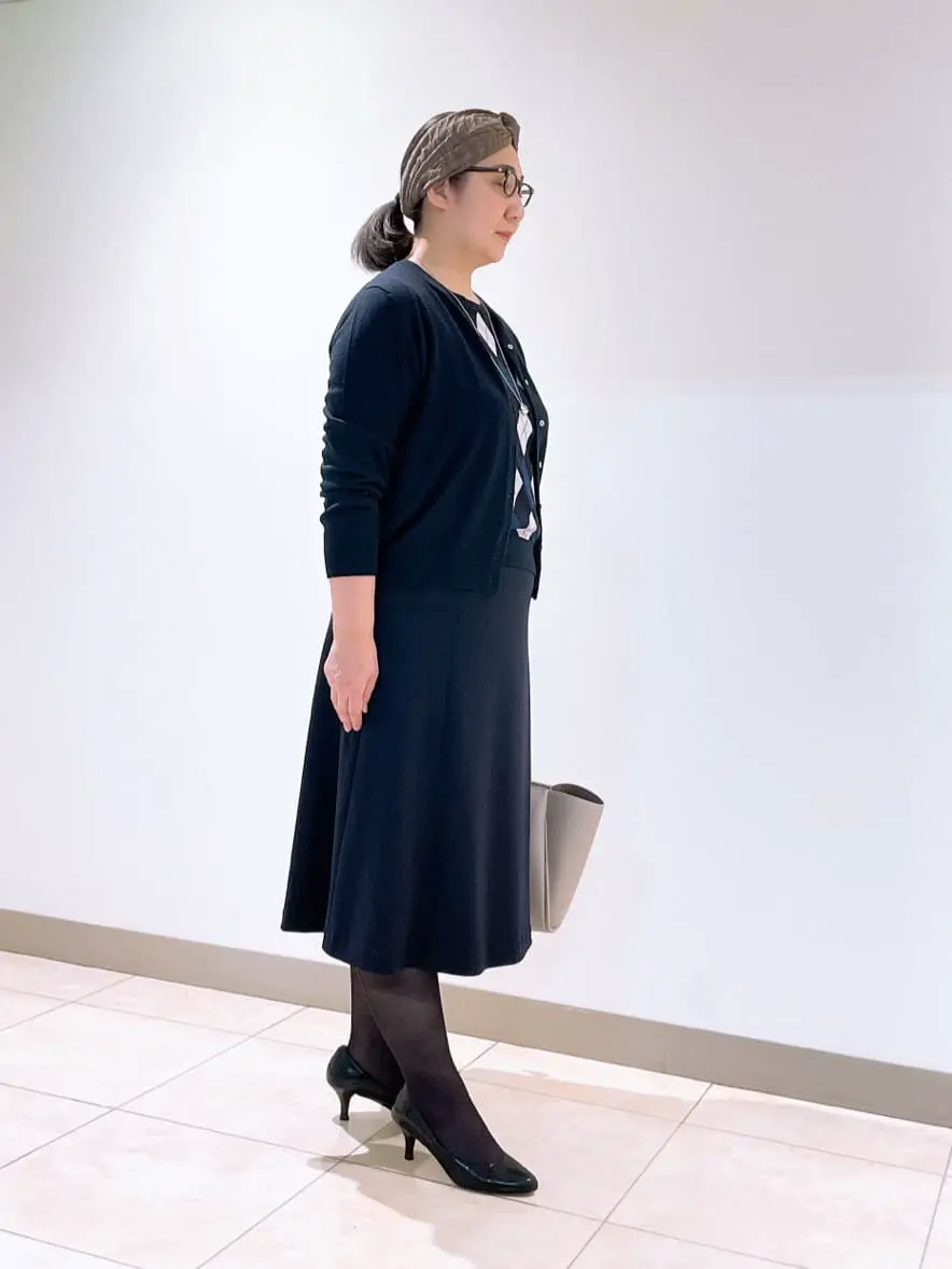 J.PRESS LADIES L スタッフ コーディネート画像