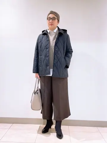 J.PRESS LADIES L スタッフ コーディネート画像